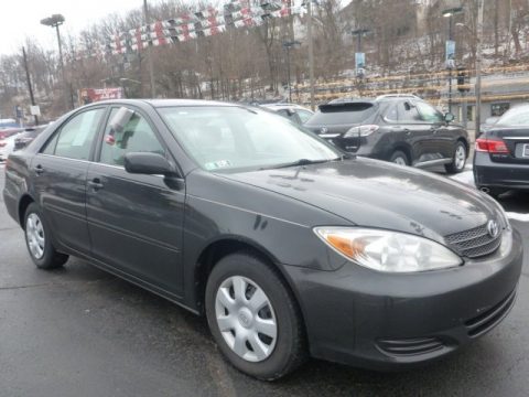 Phantom Gray Pearl Toyota Camry LE.  Click to enlarge.