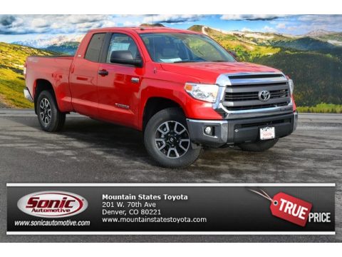 Radiant Red Toyota Tundra SR5 Double Cab 4x4. Click to enlarge. Radiant Red Toyota Tundra SR5 Double Cab 4x4. Click to enlarge.