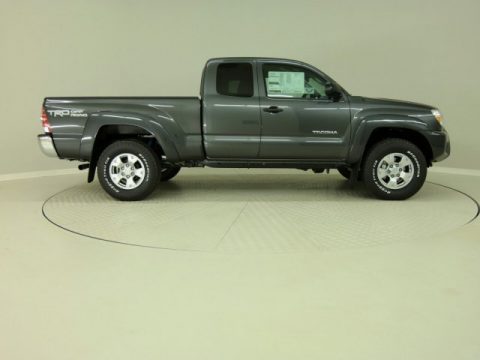 Magnetic Gray Metallic Toyota Tacoma V6 Access Cab 4x4.  Click to enlarge.