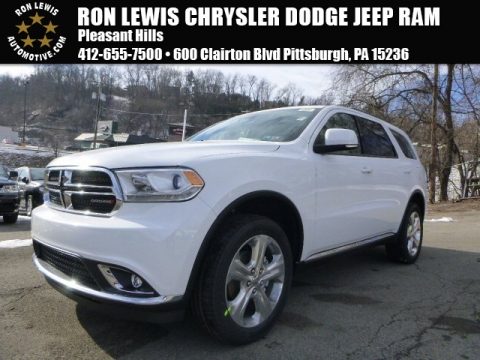 Bright White Dodge Durango Limited AWD.  Click to enlarge.