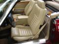 Front Seat of 1992 Jaguar XJ XJS V12 Convertible #5