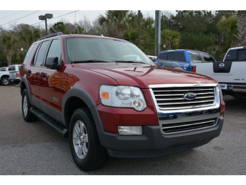 Redfire Metallic Ford Explorer XLT 4x4.  Click to enlarge.