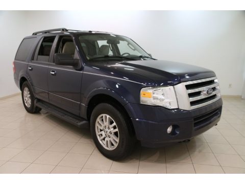 Dark Blue Pearl Metallic Ford Expedition XLT 4x4.  Click to enlarge.