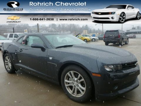 Blue Ray Metallic Chevrolet Camaro LS Coupe.  Click to enlarge.