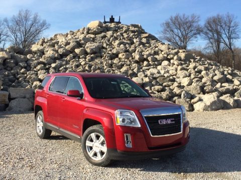 Crystal Red Tintcoat GMC Terrain SLE.  Click to enlarge.