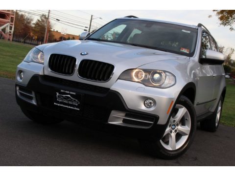 Titanium Silver Metallic BMW X5 3.0si.  Click to enlarge.