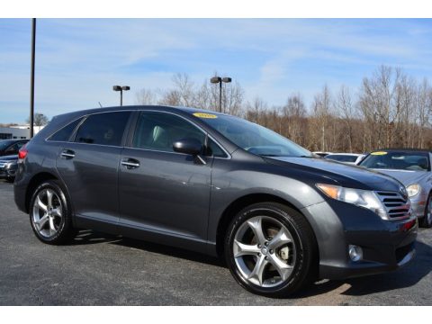 Magnetic Gray Metallic Toyota Venza V6.  Click to enlarge.