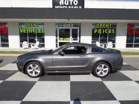 Sterling Gray Ford Mustang GT Coupe.  Click to enlarge.