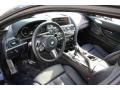  Black Interior BMW 6 Series #11