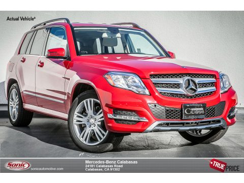 Mars Red Mercedes-Benz GLK 350 4Matic.  Click to enlarge.
