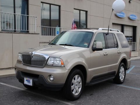 Light French Silk Metallic Lincoln Aviator Luxury AWD.  Click to enlarge.
