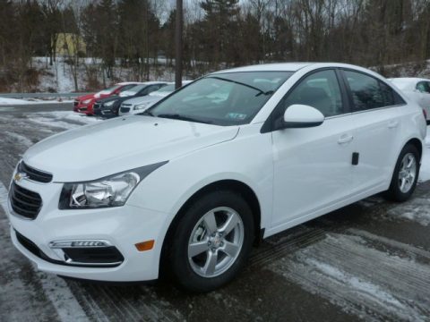 Summit White Chevrolet Cruze LT.  Click to enlarge.
