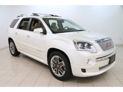 White Diamond Tricoat GMC Acadia Denali AWD. Click to enlarge. White Diamond Tricoat GMC Acadia Denali AWD. Click to enlarge.