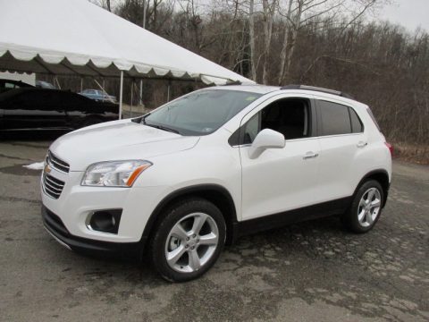 Summit White Chevrolet Trax LTZ AWD.  Click to enlarge.