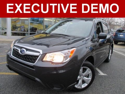 Dark Gray Metallic Subaru Forester 2.5i Premium.  Click to enlarge.