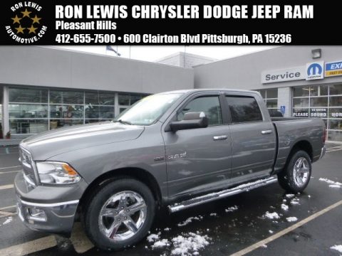Light Graystone Pearl Dodge Ram 1500 Big Horn Crew Cab 4x4.  Click to enlarge.