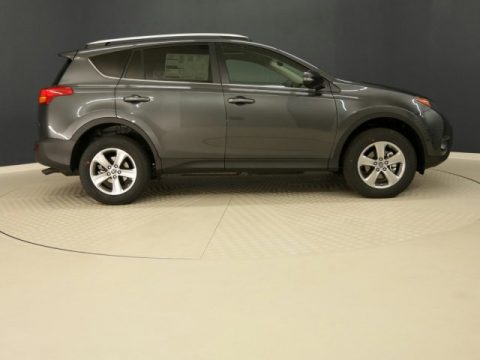 Magnetic Gray Metallic Toyota RAV4 XLE.  Click to enlarge.