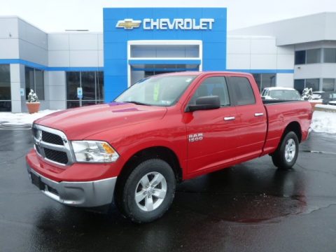 Flame Red Ram 1500 SLT Quad Cab 4x4.  Click to enlarge.