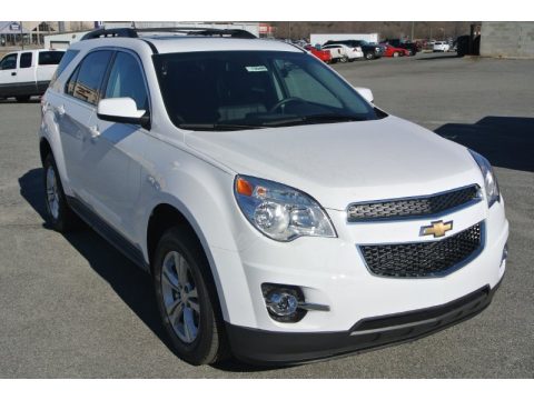 Summit White Chevrolet Equinox LT.  Click to enlarge.