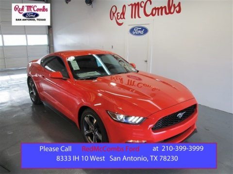 Competition Orange Ford Mustang V6 Coupe.  Click to enlarge.