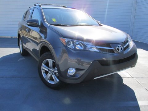 Magnetic Gray Metallic Toyota RAV4 XLE.  Click to enlarge.