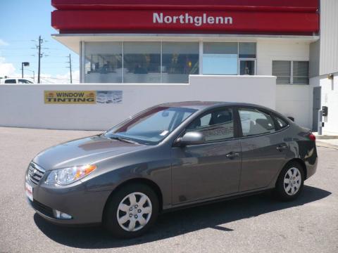 Carbon Gray Metallic Hyundai Elantra GLS Sedan.  Click to enlarge.