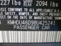 2008 Elantra GLS Sedan #13