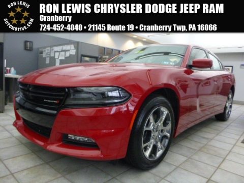 Redline Red Tri-Coat Pearl Dodge Charger SXT AWD.  Click to enlarge.