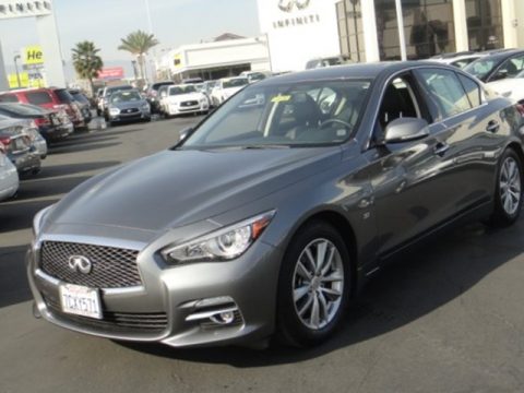 Graphite Shadow Infiniti Q 50 3.7 Premium.  Click to enlarge.