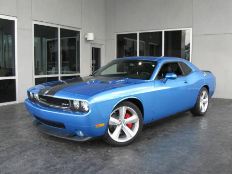 B5 Blue Pearl Coat Dodge Challenger SRT8.  Click to enlarge.