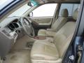  2007 Toyota Highlander Ivory Beige Interior #13