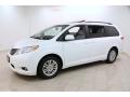 Front 3/4 View of 2012 Toyota Sienna XLE #3