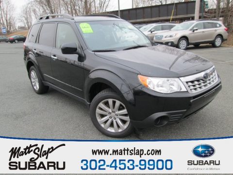 Obsidian Black Pearl Subaru Forester 2.5 X Premium.  Click to enlarge.