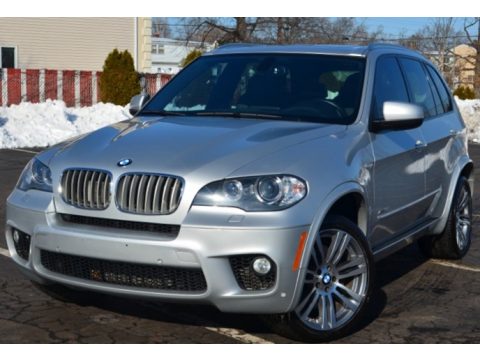 Titanium Silver Metallic BMW X5 xDrive 50i.  Click to enlarge.