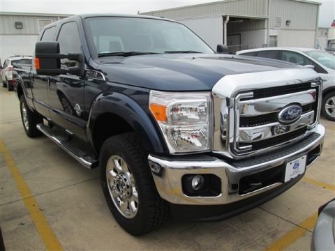 Blue Jeans Ford F250 Super Duty Lariat Crew Cab 4x4.  Click to enlarge.