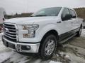 Front 3/4 View of 2015 Ford F150 XLT SuperCrew 4x4 #7