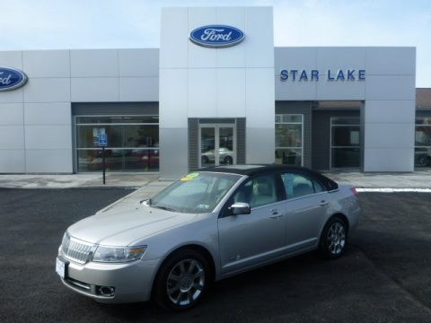 Silver Birch Metallic Lincoln MKZ AWD Sedan.  Click to enlarge.