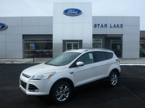 White Platinum Metallic Tri-Coat Ford Escape Titanium 4WD. Click to enlarge. White Platinum Metallic Tri-Coat Ford Escape Titanium 4WD. Click to enlarge.