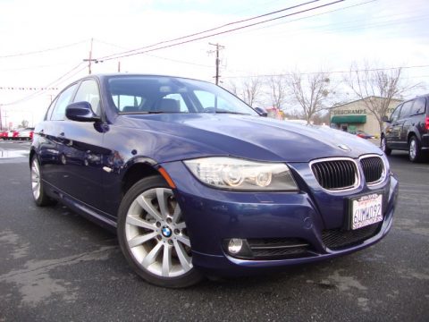 Deep Sea Blue Metallic BMW 3 Series 328i Sedan.  Click to enlarge.
