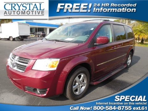 Inferno Red Crystal Pearl Dodge Grand Caravan SXT.  Click to enlarge.