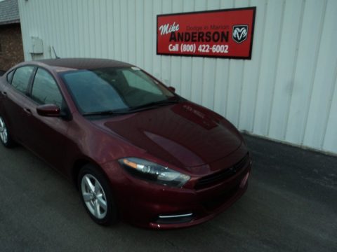 Passion Red Pearl Dodge Dart SXT.  Click to enlarge.