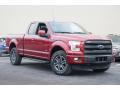 Front 3/4 View of 2015 Ford F150 Lariat SuperCab 4x4 #3