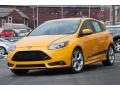 Front 3/4 View of 2014 Ford Focus ST Hatchback #1