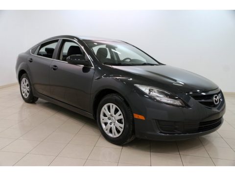 Polished Slate Mazda MAZDA6 i Sport Sedan.  Click to enlarge.