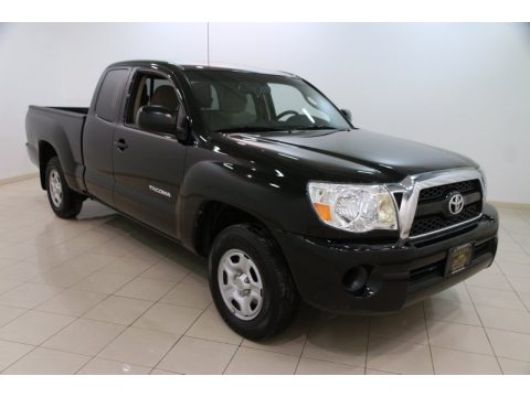 Black Toyota Tacoma Access Cab.  Click to enlarge.