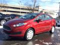 Front 3/4 View of 2014 Ford Fiesta SE Sedan #1