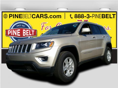 Cashmere Pearl Jeep Grand Cherokee Laredo 4x4.  Click to enlarge.