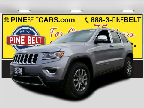 Billet Silver Metallic Jeep Grand Cherokee Limited 4x4.  Click to enlarge.