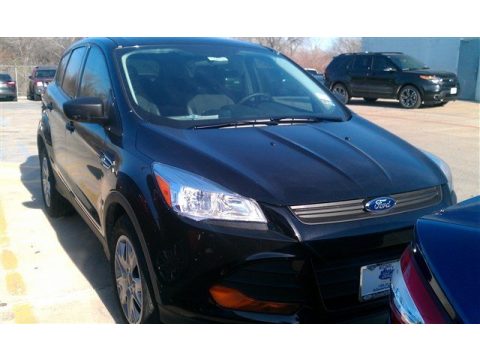 Tuxedo Black Metallic Ford Escape S.  Click to enlarge.