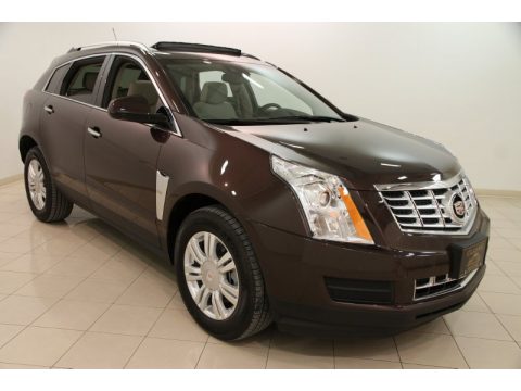 Cocoa Bronze Metallic Cadillac SRX Luxury.  Click to enlarge.
